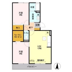 アネシス（熊谷市石原）700020914の物件間取画像